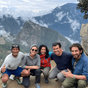 Pilar Caro traveler from Spain trekking