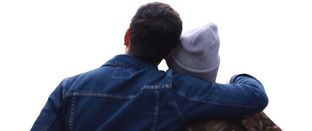 Couple overlooking the Sacred Valley during a trip in Cusco Peru