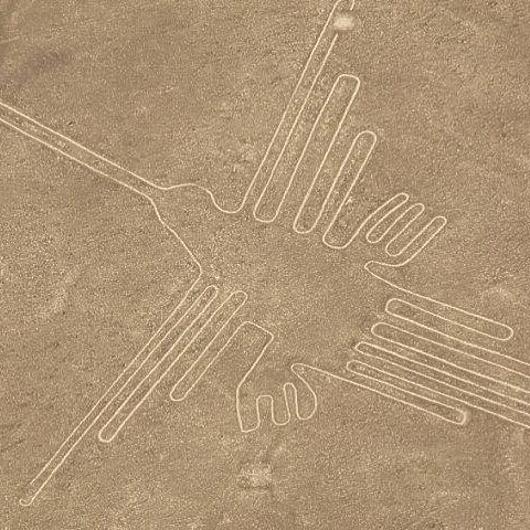 Scenic flight over the Nazca Lines from Pisco Peru with aerial desert geoglyph views